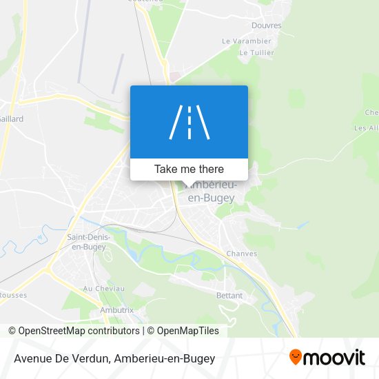 Avenue De Verdun map