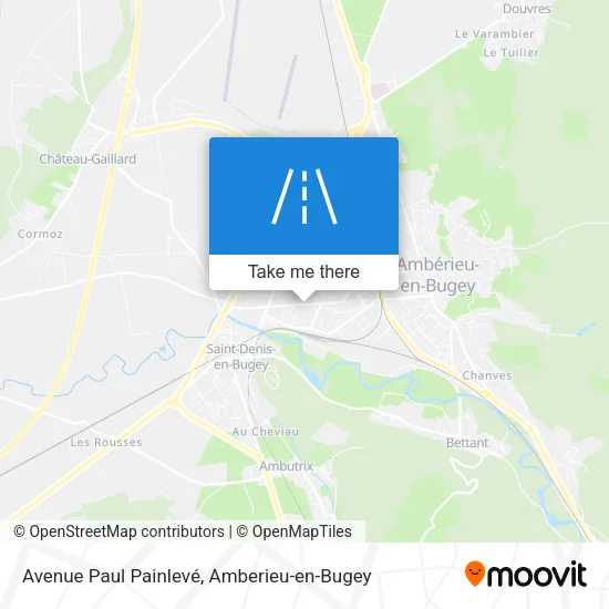 Avenue Paul Painlevé map