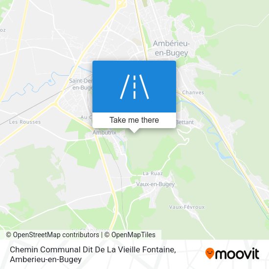 Chemin Communal Dit De La Vieille Fontaine map