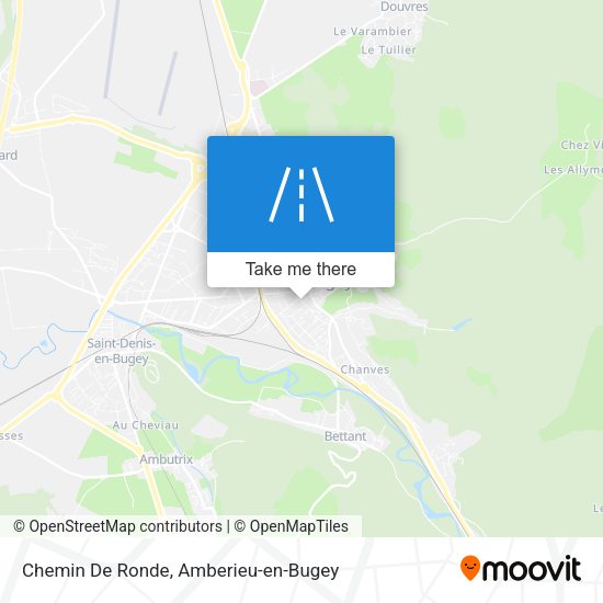Chemin De Ronde map