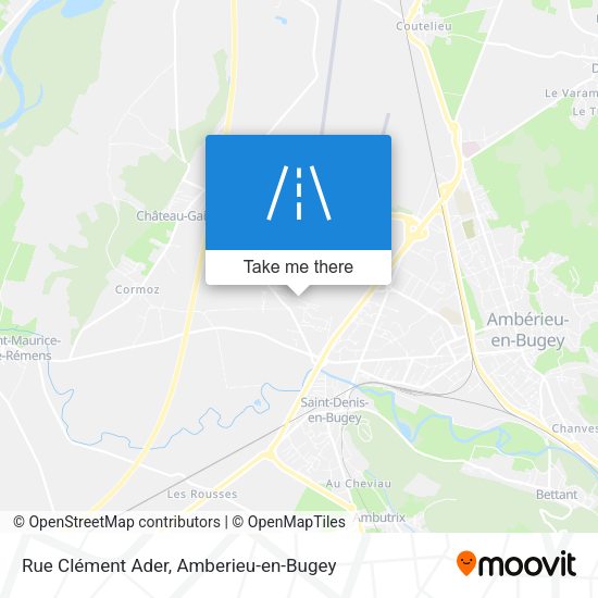 Rue Clément Ader map
