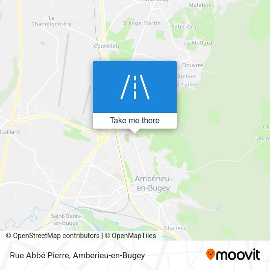 Rue Abbé Pierre map