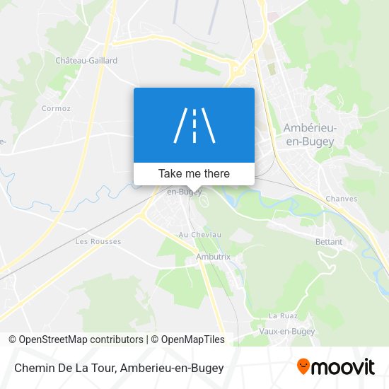 Chemin De La Tour map