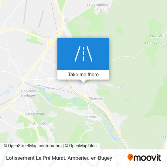 Lotissement Le Pré Murat map
