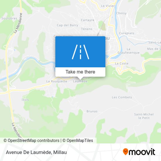 Avenue De Laumède map