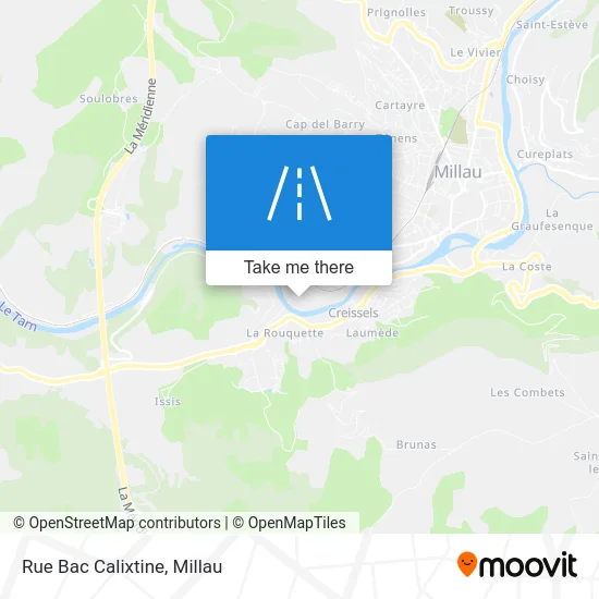 Rue Bac Calixtine map