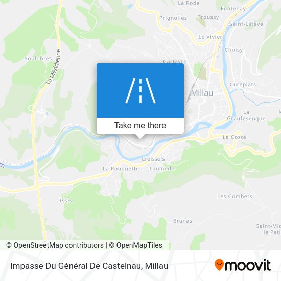 Impasse Du Général De Castelnau map