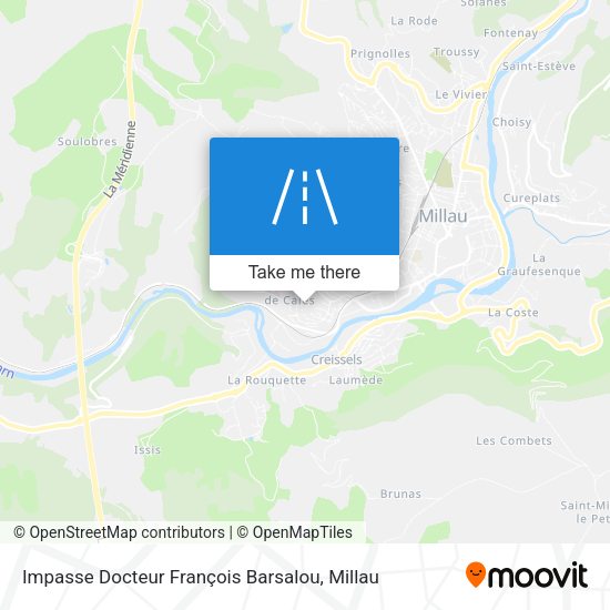 Impasse Docteur François Barsalou map
