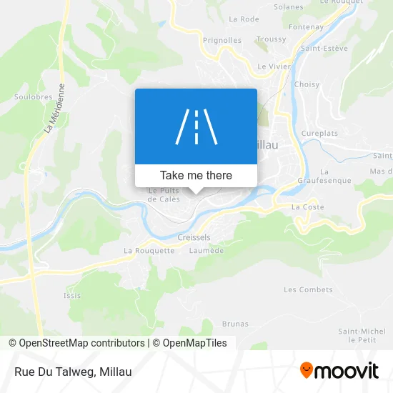 Rue Du Talweg map