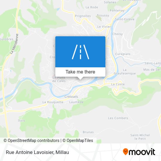 Rue Antoine Lavoisier map