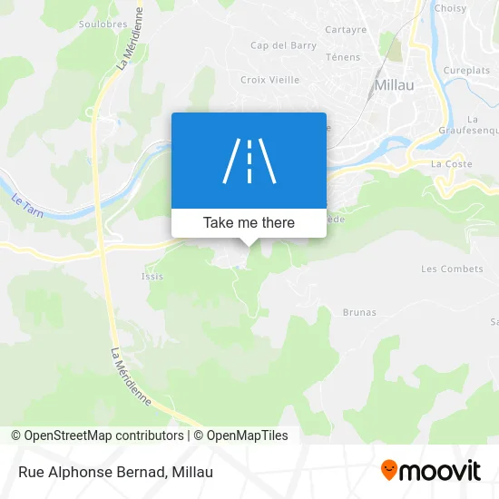 Rue Alphonse Bernad map