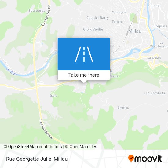 Rue Georgette Julié map