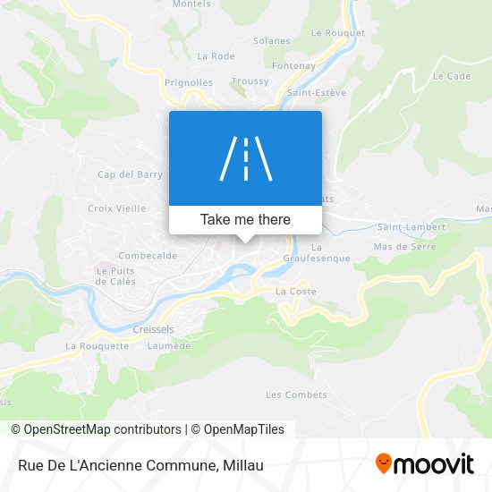 Rue De L'Ancienne Commune map