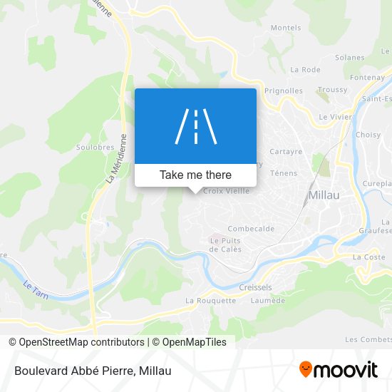 Boulevard Abbé Pierre map