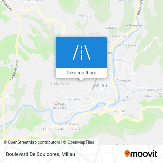 Boulevard De Soulobres map