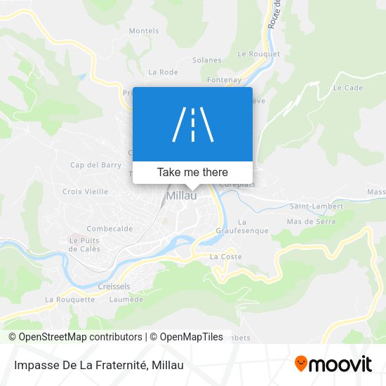 Impasse De La Fraternité map