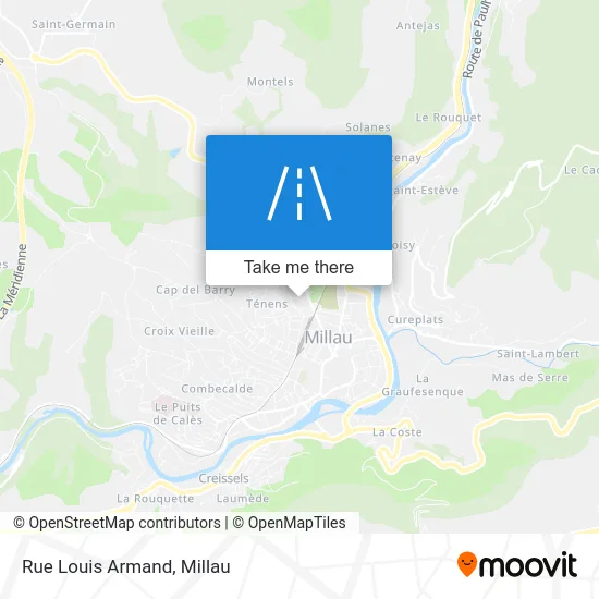 Rue Louis Armand map