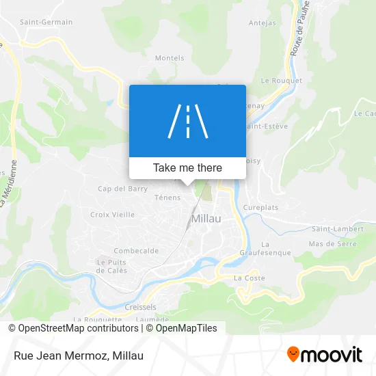 Rue Jean Mermoz map