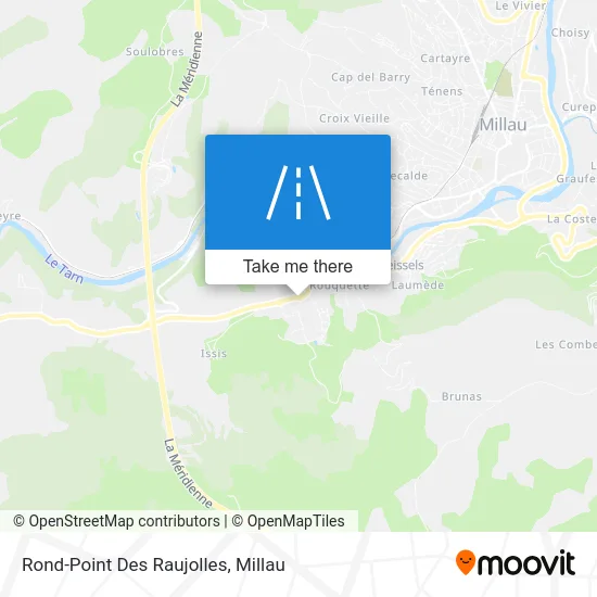 Rond-Point Des Raujolles map