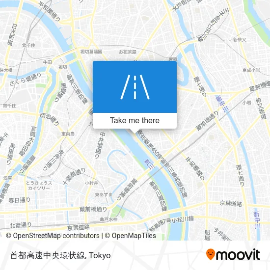 首都高速中央環状線 map