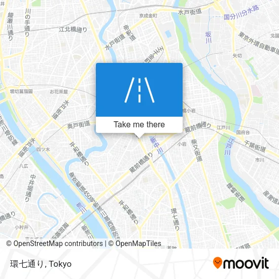 Kanshichi Street map