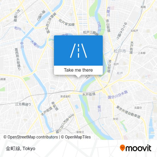 金町線 map