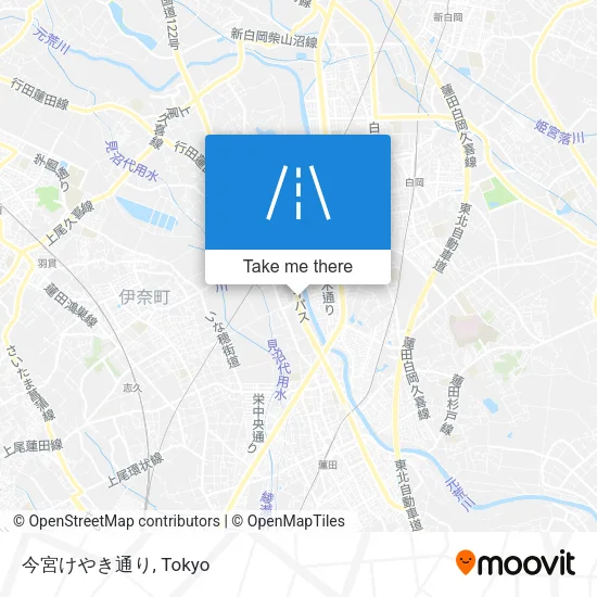 今宮けやき通り map