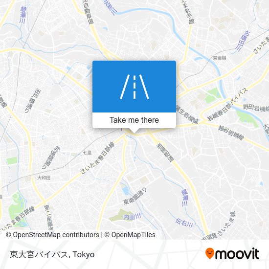 東大宮バイパス map