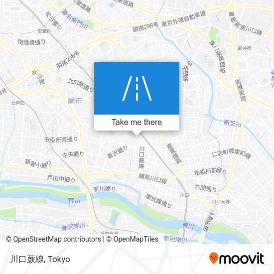 川口蕨線 map