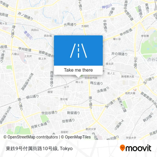 東鉄9号付属街路10号線 map