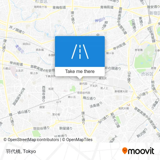 羽代橋 map