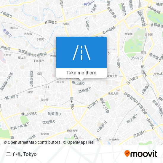 二子橋 map