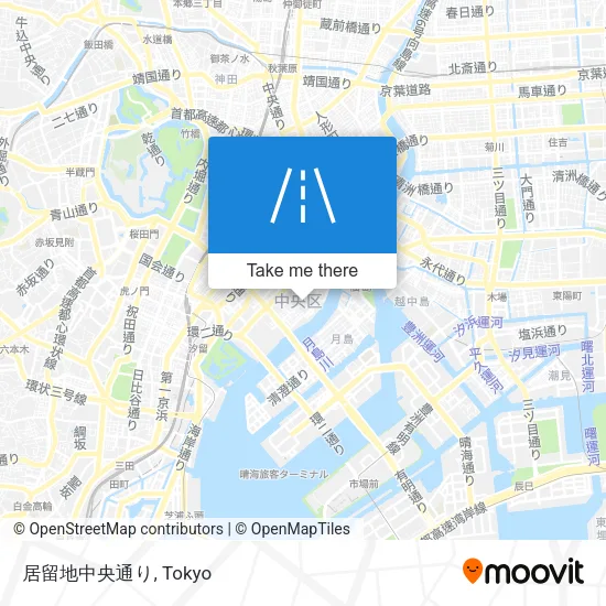 Settlement Central Street map