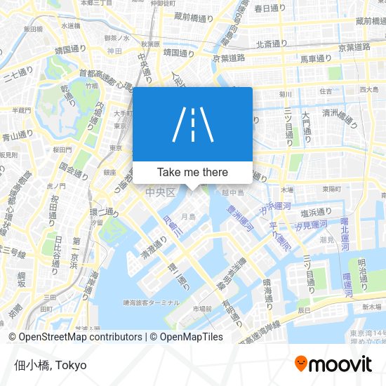 佃小橋 map