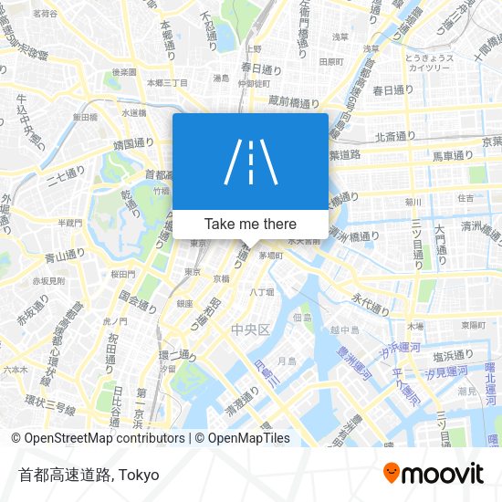 首都高速道路 map