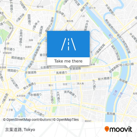 京葉道路 map