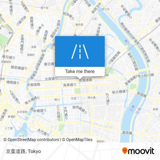 京葉道路 map