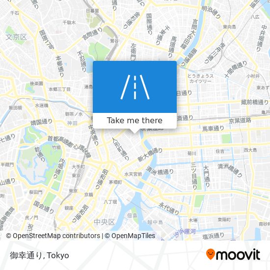 御幸通り map