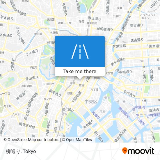 柳通り map