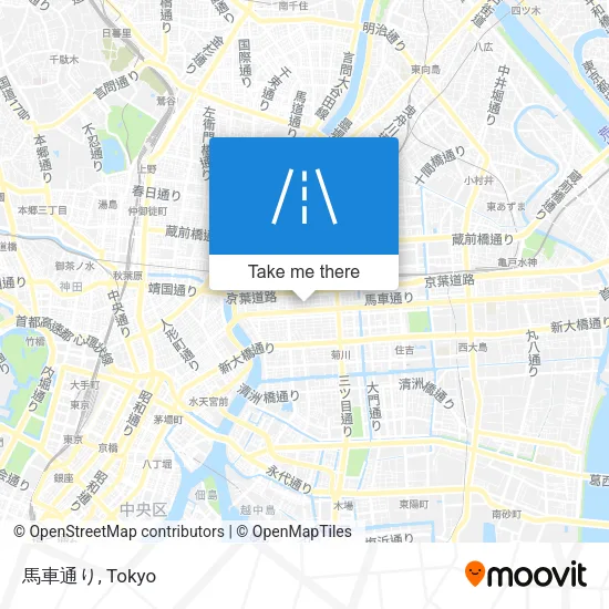 馬車通り map