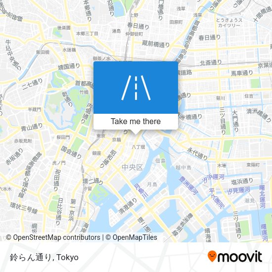 鈴らん通り map