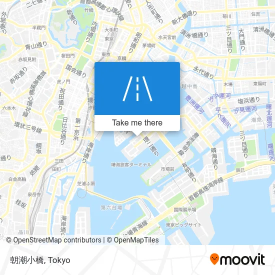 Chocho Small Bridge map