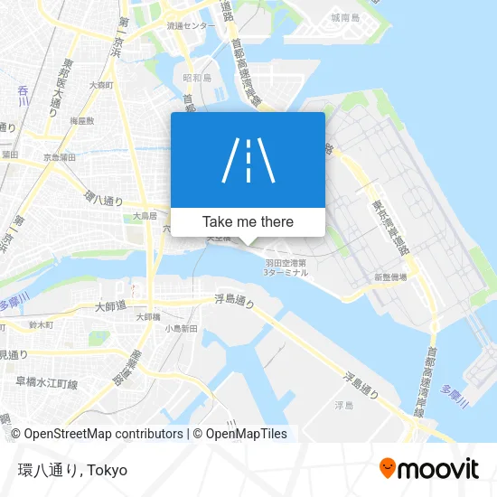 環八通り map