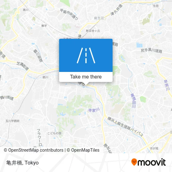 亀井橋 map