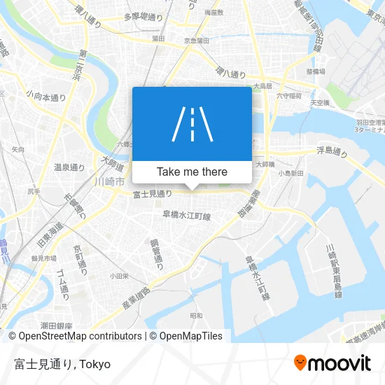 富士見通り map
