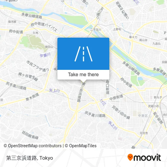第三京浜道路 map