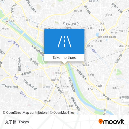 丸子橋 map