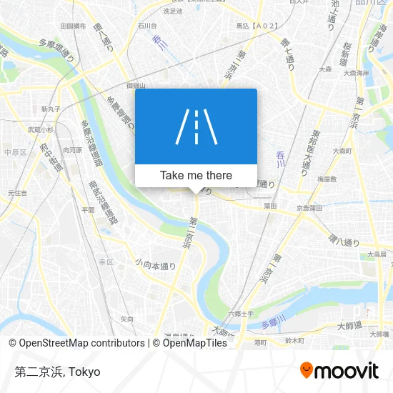 第二京浜 map