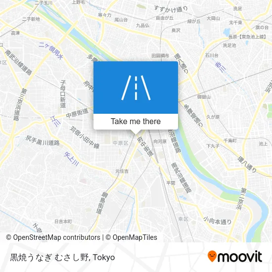 黒焼うなぎ むさし野 map