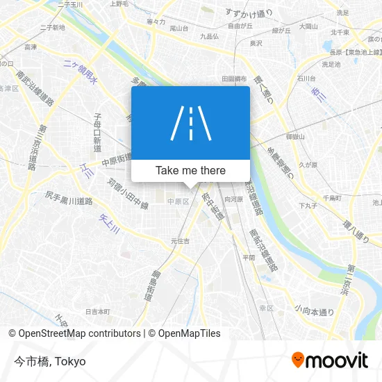 Imaichi Bridge map
